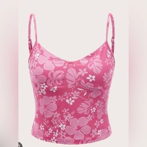 SHEIN floral tank NWOT